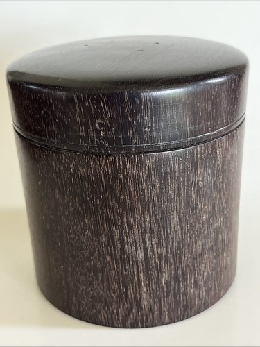 Pot bois palmier art déco - ,