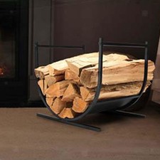 Rack de bois de chauffage en