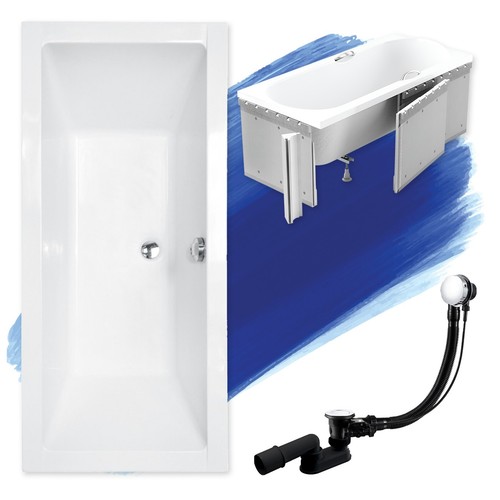 Baignoire rectangulaire 170x75 - rectangulaire,