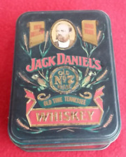 Stunning Antique Vintage Jack Daniel's Whiskey Metal Box