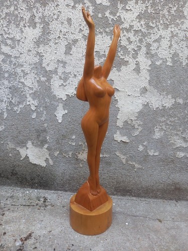 Valette sculpture bois - valette,