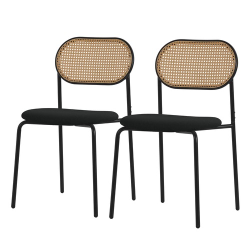 Set chaises salle manger - 2, à