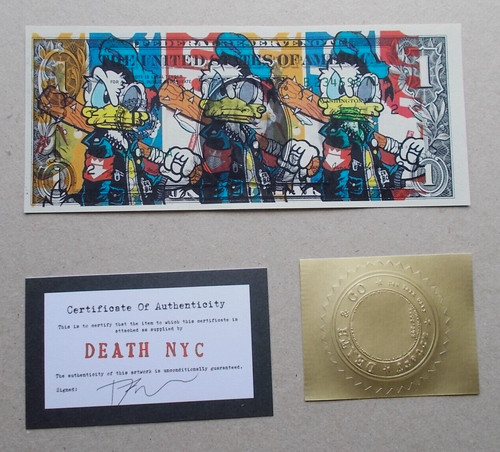 Cash art dollar - :, original