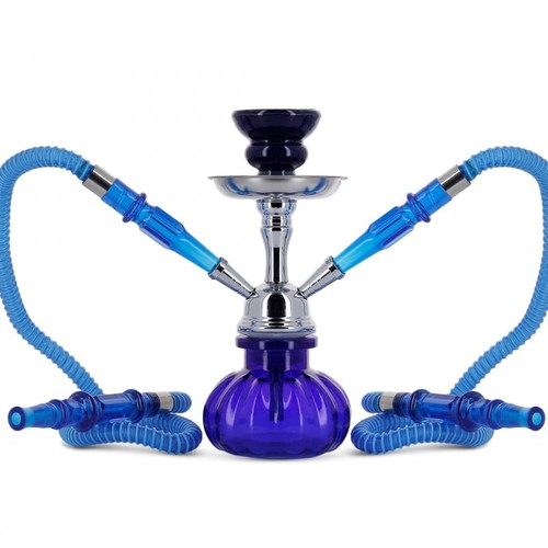 Chicha bleue vase citrouille - chicha,