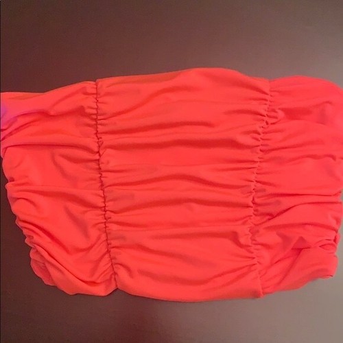 Neon pink tube top nwt - top,