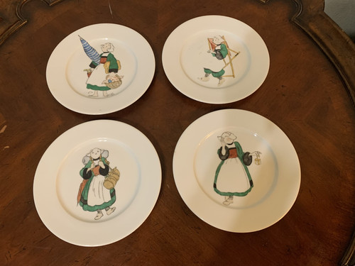 Limoges becassine characters - becassine,