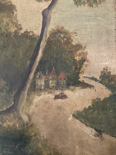 Peinture huile sur toile - peinture,