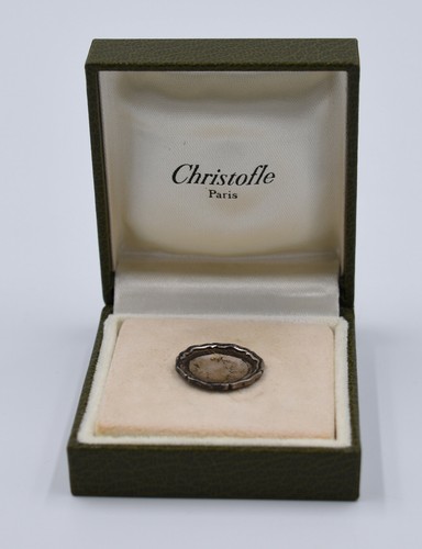 Christofle plat rond contours - plat,