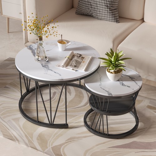 Table basse ronde - ,, ensemble