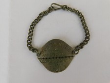 PLAQUE DE MATRICULE GOURMETTE