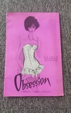 OBSESSION Catalog Garter Sheaths Bra Ets Gilbo 1960 Rates