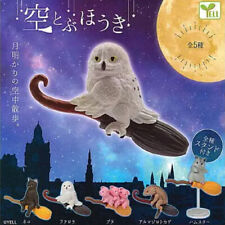 Flying Broom x all 5P set mini figure toy gacha gachagacha animal - You Pick