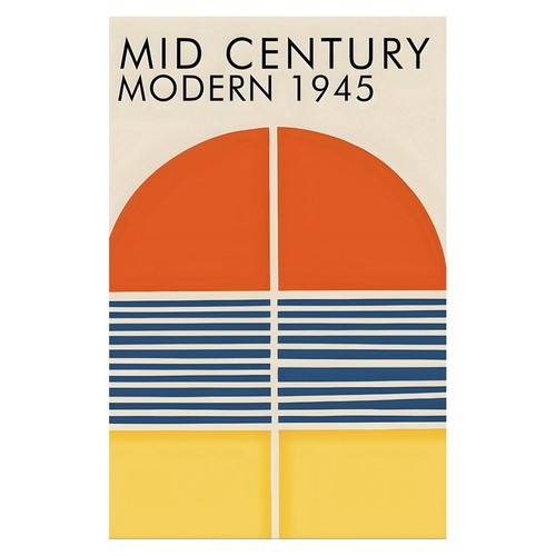 Affiche mid century modern - century, |