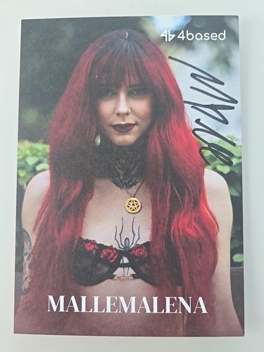 Malle malena autographe signé - malena,