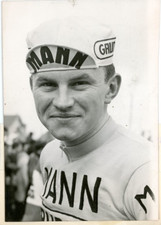 Cycling, Van Ryckegem (Belgium) from Paris/Nice, Vintage Print T