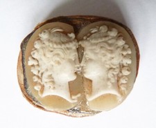 3 camées camée buste de