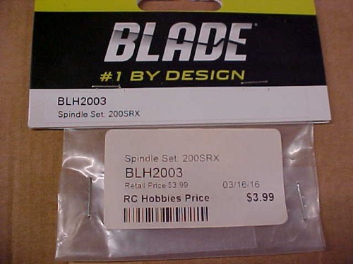 Blade blh2003 spindle set - set,