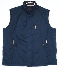Gilet zippé intégral bleu