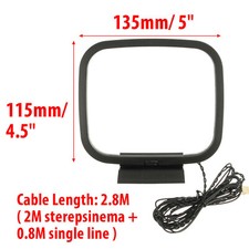 Antenne Radio AM FM HiFi 3Pin