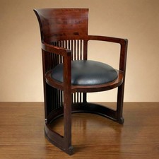 Fauteuil Barrel Frank Lloyd