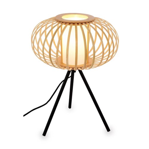 Lampe chevet bambou - en,