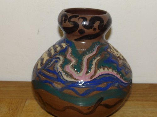 Superbe rare vase signé - rare,