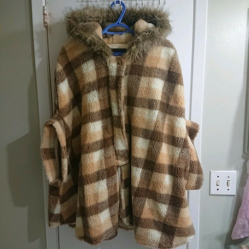 Manteau hiver poncho - manteau, en