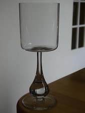 ANTIQUE JOSE BACCARAT PATTERN CRYSTAL WATER GLASS Boris Tabacoff ht 20 cm