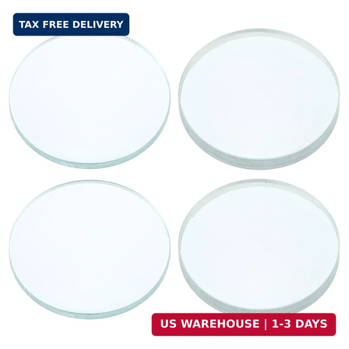 Convex lens 75mm focal - convex, 50-75mm