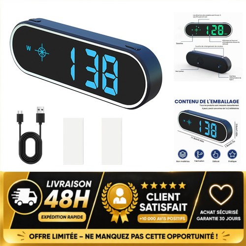Compteur vitesse gps - vitesse,