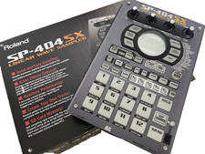 Roland SP-404SX Linear Wave Sampler with Power Supply, SD Card and Original Box
