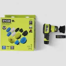 Ryobi USB Lithium Compact Scrubber Kit W/ Scrubber Accessory Kit & Bag
