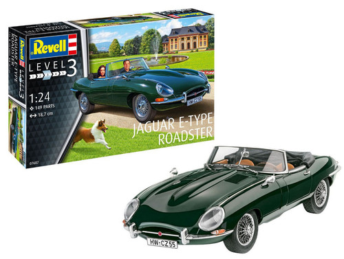 Revell jaguar type - revell, e-type