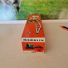 MÄRKLIN 4611 ÉCHELLE HO GRUE DE CHANTIER BLEU BO/TBE