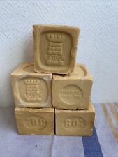 5 Anciens Savons Marseille Extra Pur La Tour 80 % 