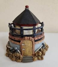 Decorative Lighthouse Nautical Themed Container 5" (NO CANDLE)