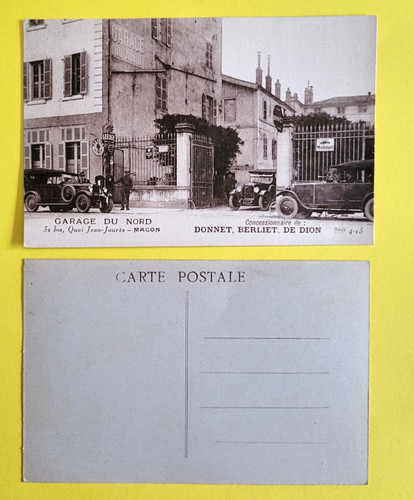Carte postale garage - /,