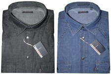 Chemise Homme Jeans Manches