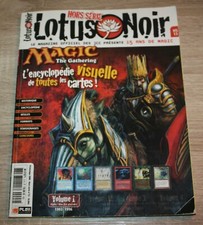 Lot de Magazines Magic MTG Lotus Noir (Black Lotus): Encyclopédie des cartes