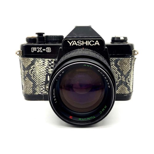 Yashica kit 135mm - fx-3, f/2.8