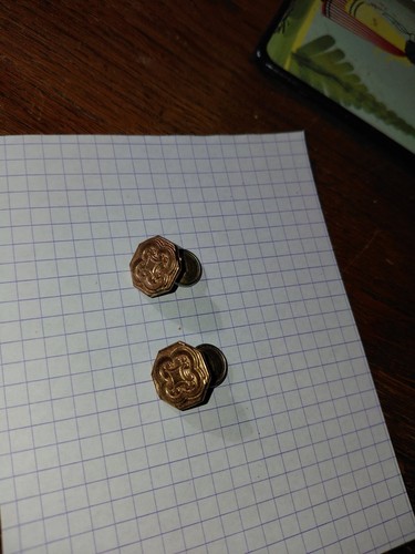 Paire bouton manchettes - paire,