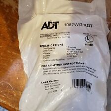 Neuf ADT Sentrol Interrupteur Aimant Alarme Contact #1087WG-ADT/1.5 " Espace