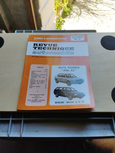 Revue technique automobile - technique,