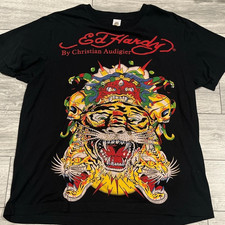 Ed Hardy By Christian Audigier Tiger T Shirt Full Size S-5XL