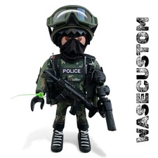 playmobil géant xxl Commando Police Raid Force Spécial France