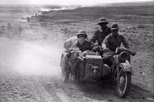 Ww2 side car l afrika - ww2, side-car