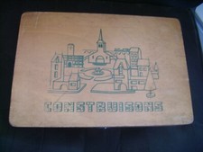 Jeu de construction ancien en