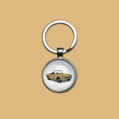 Porte clefs mgb - mgb, caramel