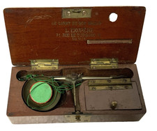 Antique Gold Pocket Scale in