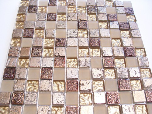 Mosaïque verre - de,